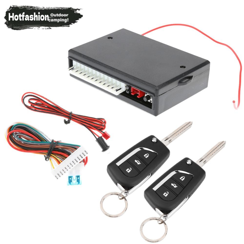 Car Auto Keyless Entry System รีโมทคอนโทรล Central Locking Kit VH13P