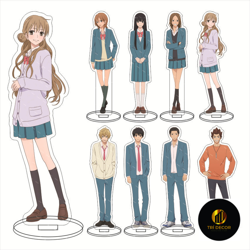 พวงกุญแจ, อะนิเมะ Standee รุ่น Kimi ni Todoke Kunuma Sawako Kazeya Shouta Yano Ayane ศึกษาและโต๊ะทํา