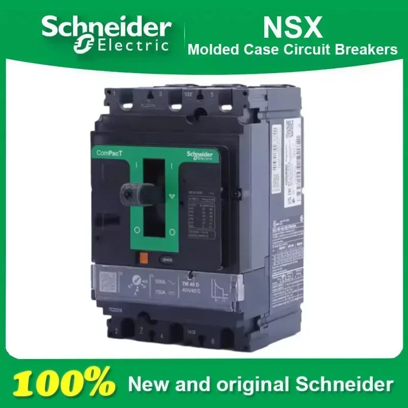 100% ใหม่และต้นฉบับ Schneider ไฟฟ้า NSX 4P ประเภท NSX250F TMD 4P3D C16F6TM125 C16F6TM160 Complete Mo