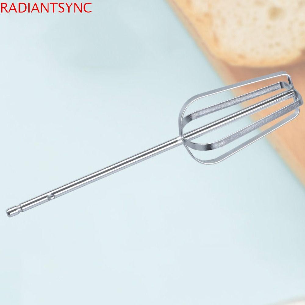 Radiantsync เครื่องตีไข่มือถือผสมแท่ง,สนิมทนทานเครื่องตีไข่ไฟฟ้ากวนตะขอ,เงินสแตนเลสผสมไฟฟ้าเปลี่ยนชิ้นส่วนแป้ง