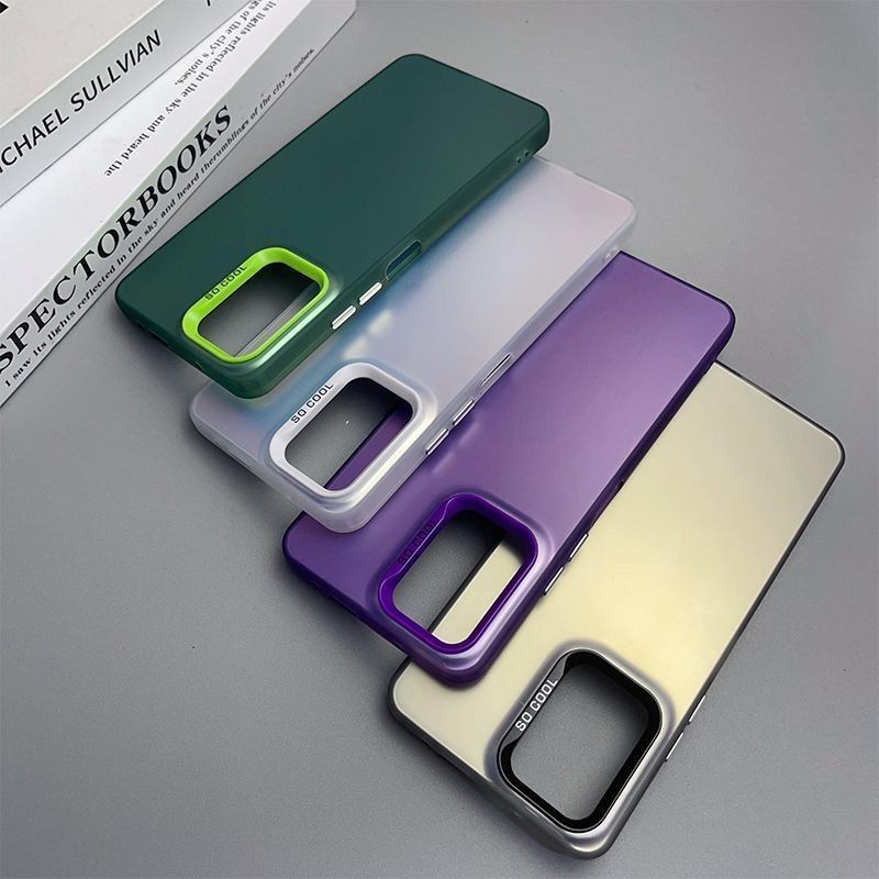 เคสโทรศัพท์สําหรับredmi K40 Pro Redmi K30 ProซูมRedmi K40S K40 กรณีสําหรับเล่นเกมMatteเลเซอร์สีสันกั