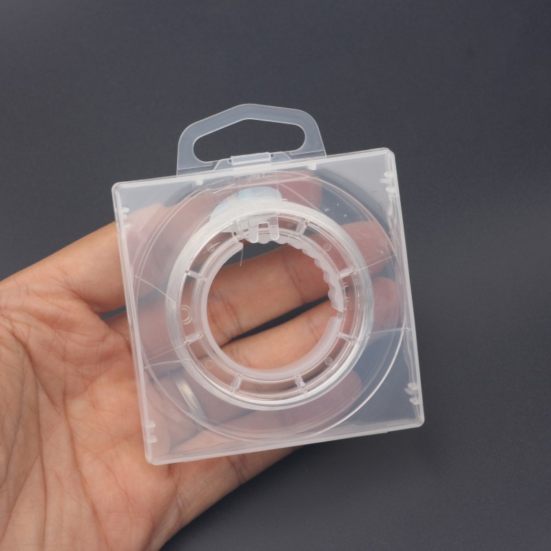 50m Fluorocarbon สายตกปลา Monofilament Leader Line Super Strong Anti-bite Sensitive Line อุปกรณ์ตกปลาสําหรับน้ําจืด