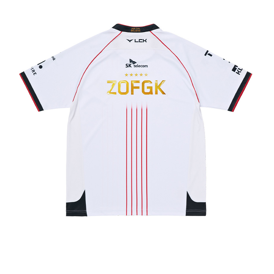 หนึ่งและเท่านั้น ZOFGK  2024 T1 World Champions Uniform Jersey,League of Legends Games T1 E-sports เ