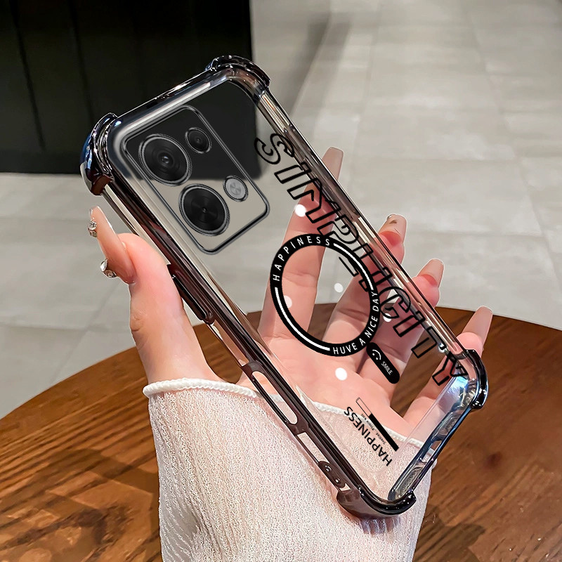 ตัวอักษร เคส Redmi note 13 Pro 13R note 14 14s 4G 5G POCO M6 4G เคสโทรศัพท์ Anti drop สี่มุมซิลิโคนเ