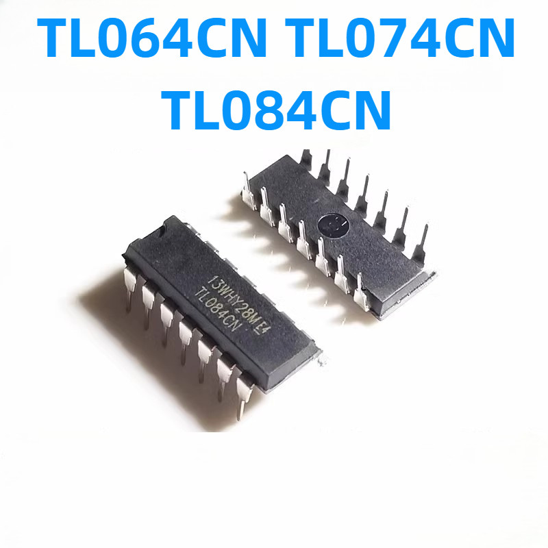 20/10/5 ชิ้น Original TL064CN TL074CN TL084CN DIP-14 IC สําหรับปรีแอมป์เสียง, ตัวกรองที่ใช้งานและวงจ