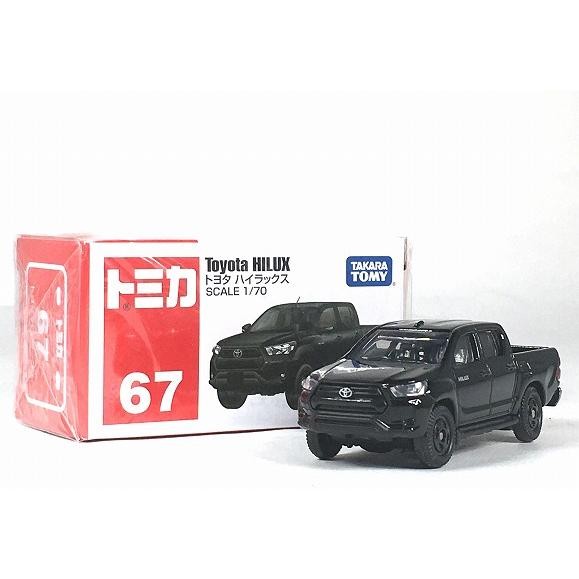 Tomica 🔅 No.67 Toyota Hilux 1/70 รถกระบะโตโยต้า ไฮลักซ์ ขนาดเล็ก รถยาว 7.0 ซม ใหม่ในซีล