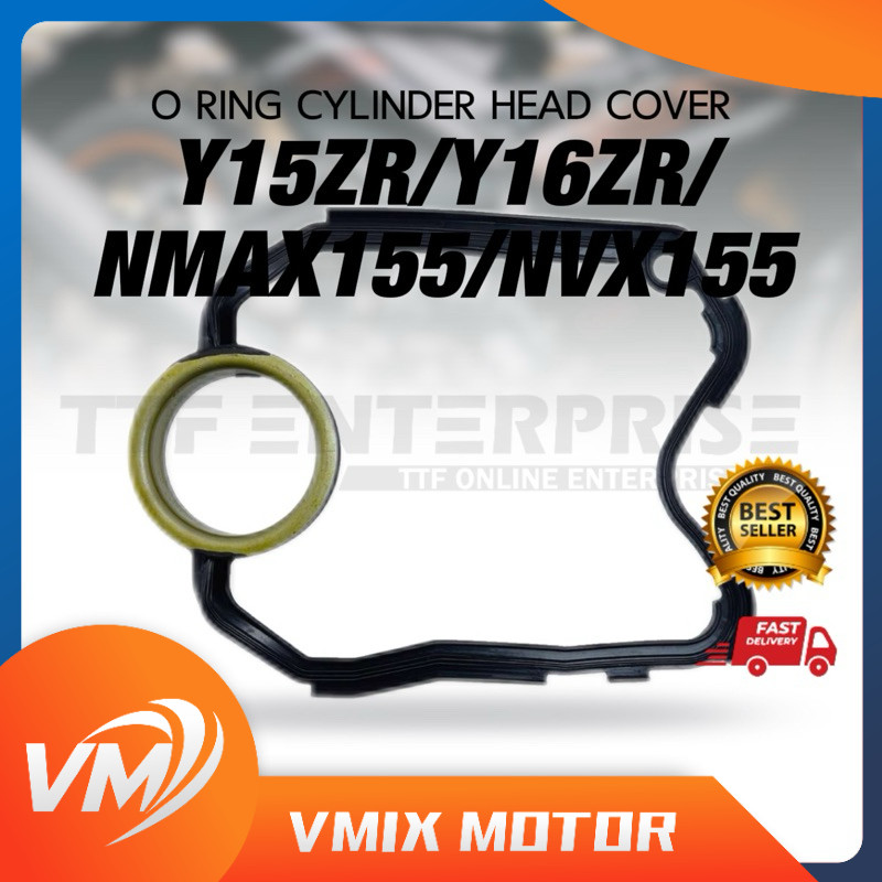 YAMAHA Y15ZR / Y16ZR / NMAX 155 / NVX 155 O-RING CYLINDER HEAD COVER O RING GASKET RUBBER GETAH Y15 
