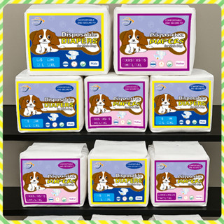 YTL ผ้าอ้อมสุนัขสัตว์เลี้ยงดูดซับ ชุดแมวทิ้งอย่างรวดเร็วผ้าอ…