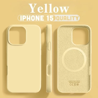 สีทึบซิลิโคนเหลวแม่เหล็กชาร์จกรณีโทรศัพท์สําหรับ ไอโฟน 17 13 14 15 16 มือโปร สูงสุด บวก นุ่มในตัวสักหลาดปกหลังผิวรู้สึกปลอกกันกระแท