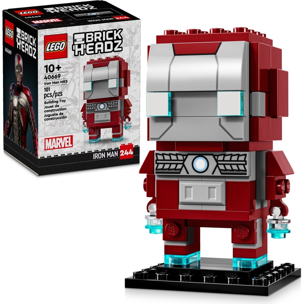 LEGO 40669 Iron Man MK5 (Marvel Brick HeadZ) [Brick Family Shop]