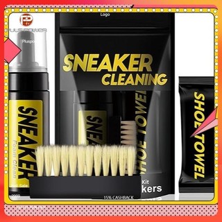 lgr.ph 3in1 Shoe Cleaner Premium Foam Sneakers Dry Cleaning Kit With Sneaker Brush Towel Set