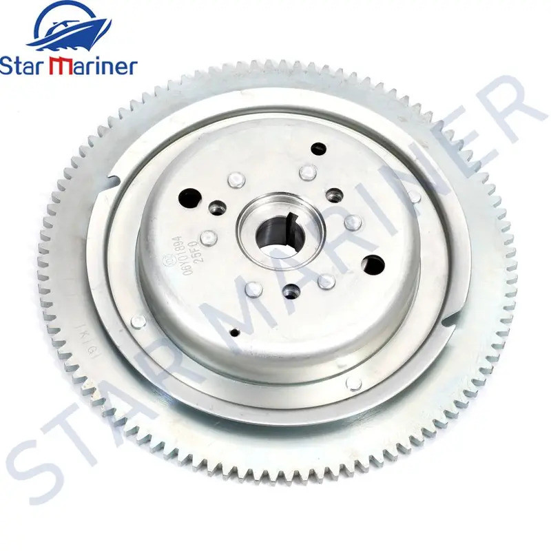 มอเตอร์เรือ 6F5-85550-G0 6F6-85550-B0 Flywheel Rotor Assy สําหรับเครื่องยนต์นอก E40G E40J 6F6-85550 