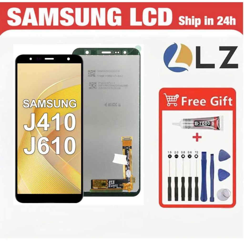 หน้าจอสัมผัส LCD สําหรับ Samsung J4 PLUS J415F J6 PLUS J610F