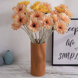 YTL เยอบีร่า ดอกเยอบีร่าปลอม ดอกไม้ประดิษฐ์ ดอกไม้ปลอม gerbera สำหรับแต่งบ้าน