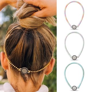 ที่คาดผมแบบเกลียว TELETIES กันลื่น ไม่ปวด ดีไซน์ความยืดหยุ่น…