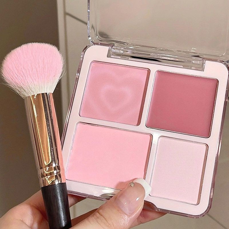 Tingph Four-Color Blush High Disc Matte Shrink Expansion Color Brightening Surface สามมิติContouring