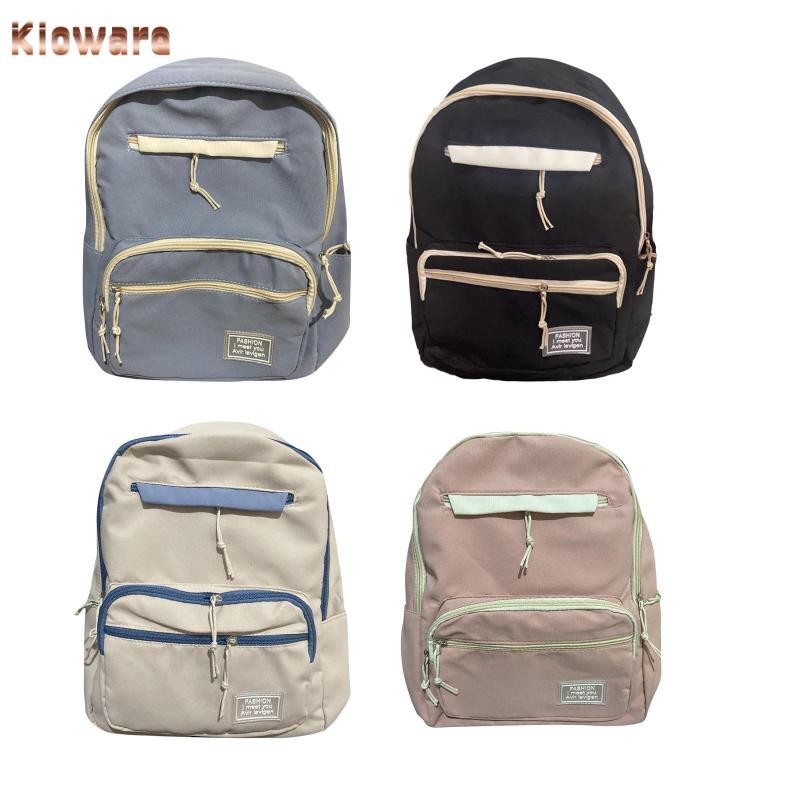 Kloware กระเป๋าเป้สะพายหลังเด็กสายปรับได้ Bookbag สําหรับทํางาน, เดินป่า Trip Commuting กลางแจ้ง