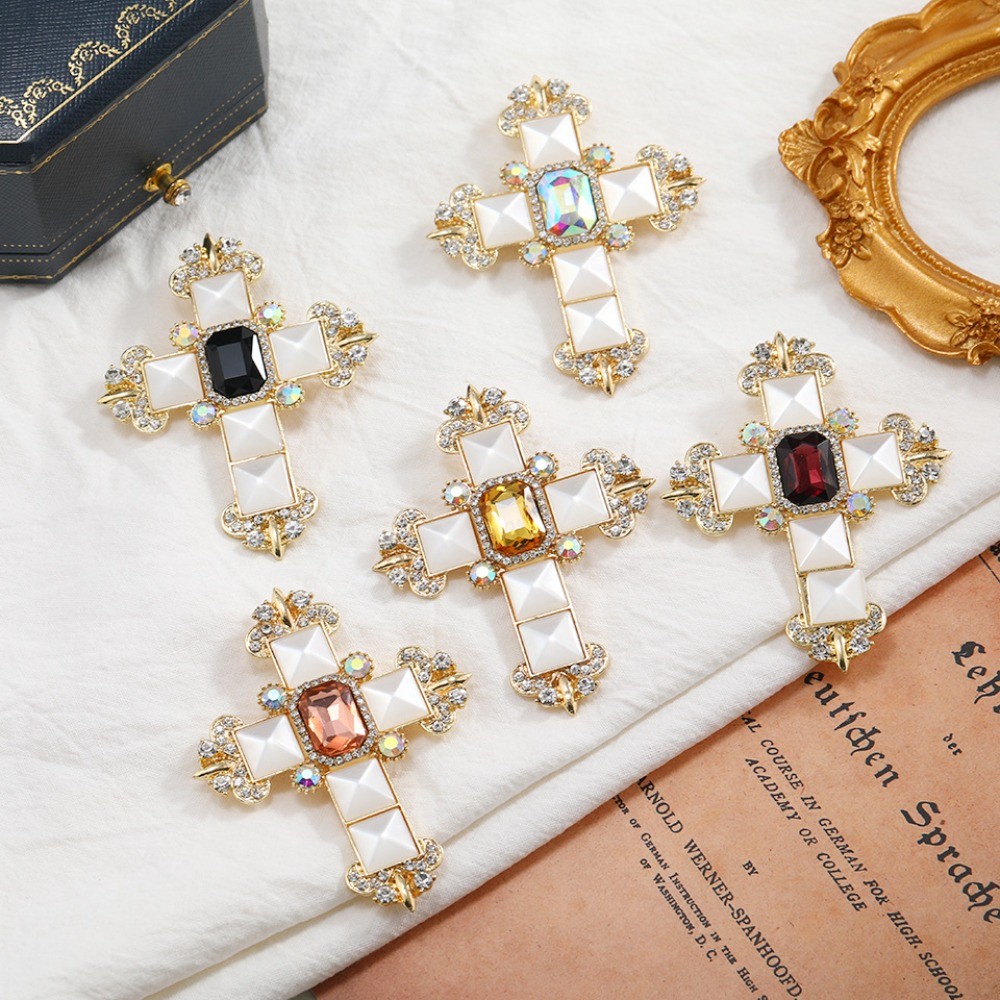 Baroque Court Style CrossDesign เข็มกลัดผู้ชายผู้หญิง,เครื่องประดับและอุปกรณ์เสริม,ปาร์ตี้วันหยุดคู่เซอร์ไพรส์การตกแต่งโปรดปราน
