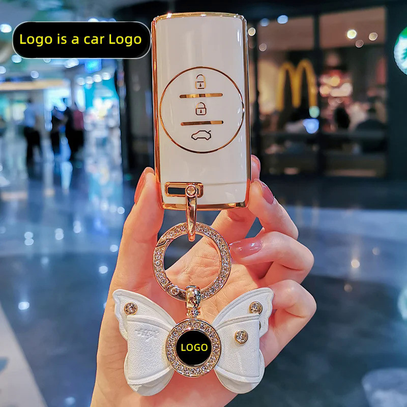 New TPU Car Remote Key Case Cover Protect Shell Bag For Chery Tiggo 4 5X 7 Pro 8 2 3X Exeed Txl Tx L