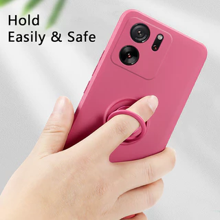 เคส Xiaomi 13T Pro 13 12 12T Pro 12 Lite โทรศัพท์มือถือซิลิโคนกันกระแทกพร้อมแหวนแม่เหล็กสําหรับ