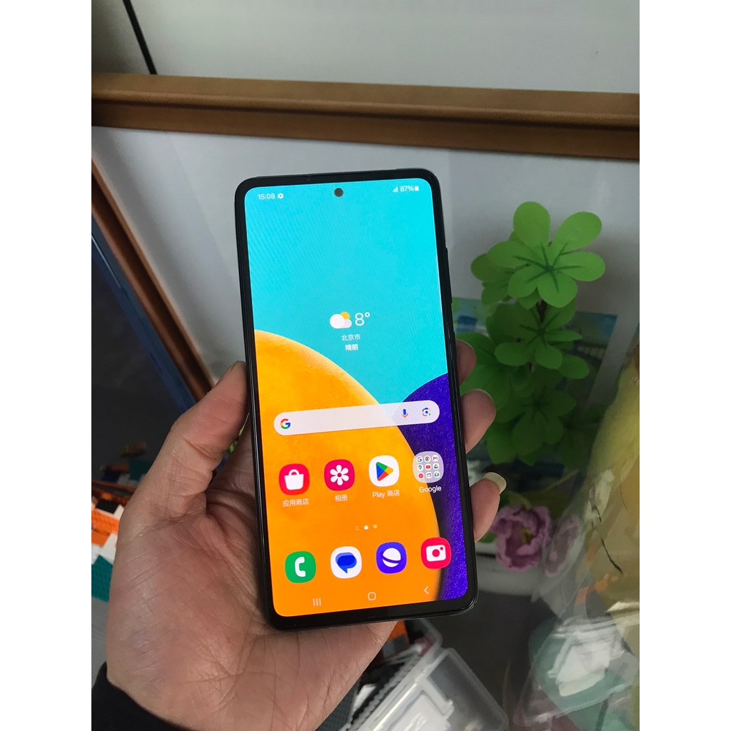 Samsung Galaxy A52 5G ต่างประเทศรุ่นต่างประเทศรุ่นฮ่องกงรุ่นอเมริกันโทรศัพท์มือถือ NFC ของแท้มือสอง