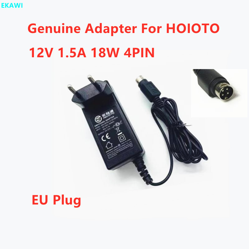 ของแท้ Hoioto ADS-26FSG-12 12018EPG 12V 1.5A 18W 4PIN ADS-25FSG-12 12018GPG อะแดปเตอร์ AC สําหรับ Hikvision Power Supply Charger