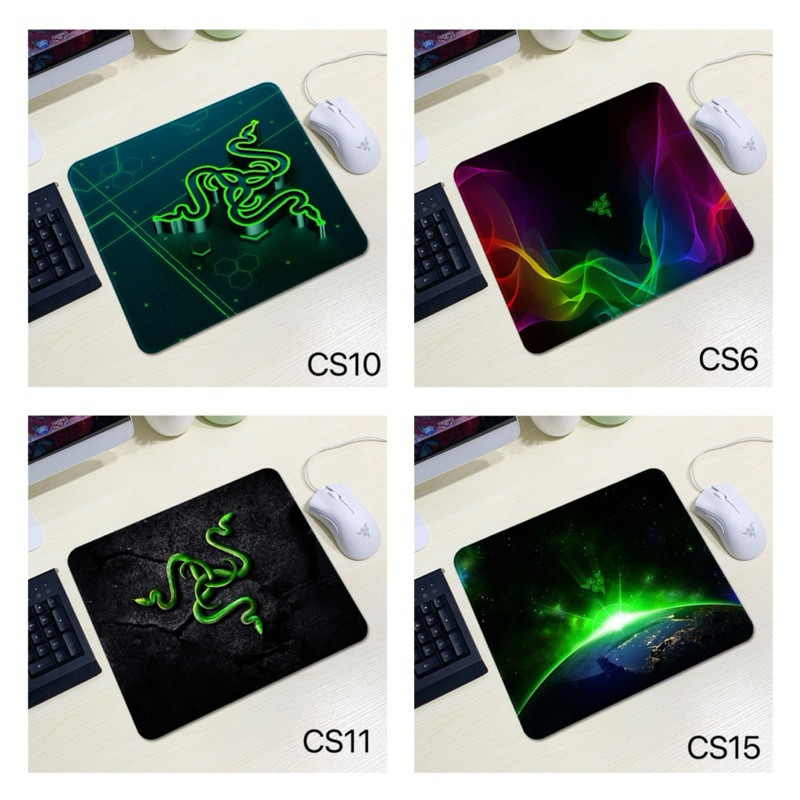 Mousepad แผ่นรองเมาส์ CS ขนาด 21x26cm หนา2mm