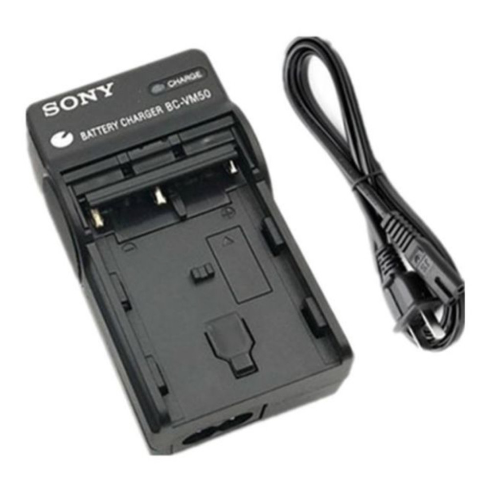 Sony BC-VM50 Charger สําหรับ Sony M Series แบตเตอรี่ NP-FM500H FM50 FM55H FM70 FM90 FM91 QM91D QM71D