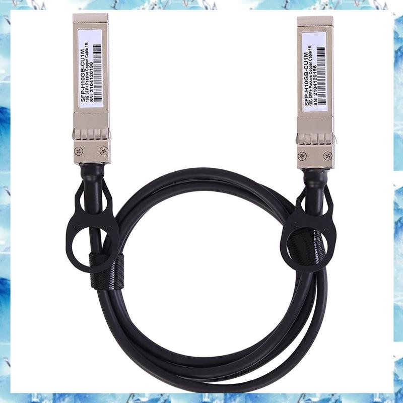 [ ] 10G SFP+ สาย Twinax ทองแดงติดตรง() 10GBASE SFP Passive Cable สําหรับ SFP-H10GB-CU1M,,,