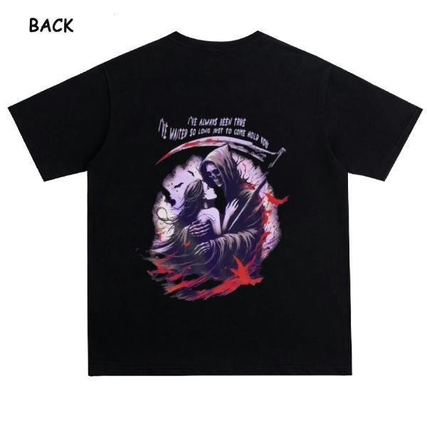 A7X TSHIRT AVENGEDSEVENFOLD TOUR220GSM HIGHCOLLAR VINTAGE PRINTSERAPOVERSIZE ตัดผ้า 100% COTTONLEMEN