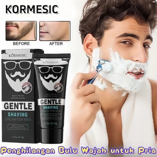 KORMESIC Shaving Foam Shaving Cream Busa Cukur Pria Shaving Gel Hitam Alat Cukur Fusion Proglide Shaving Cream Foam 60G