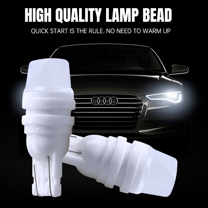 iuggyit หลอดไฟหรี่ LED สำหรับมอเตอร์ไซค์ รถยนต์ ไฟส่องป้าย ไฟสัมภาระ ติดตั้งง่าย (ราคา 1ชิ้น)
