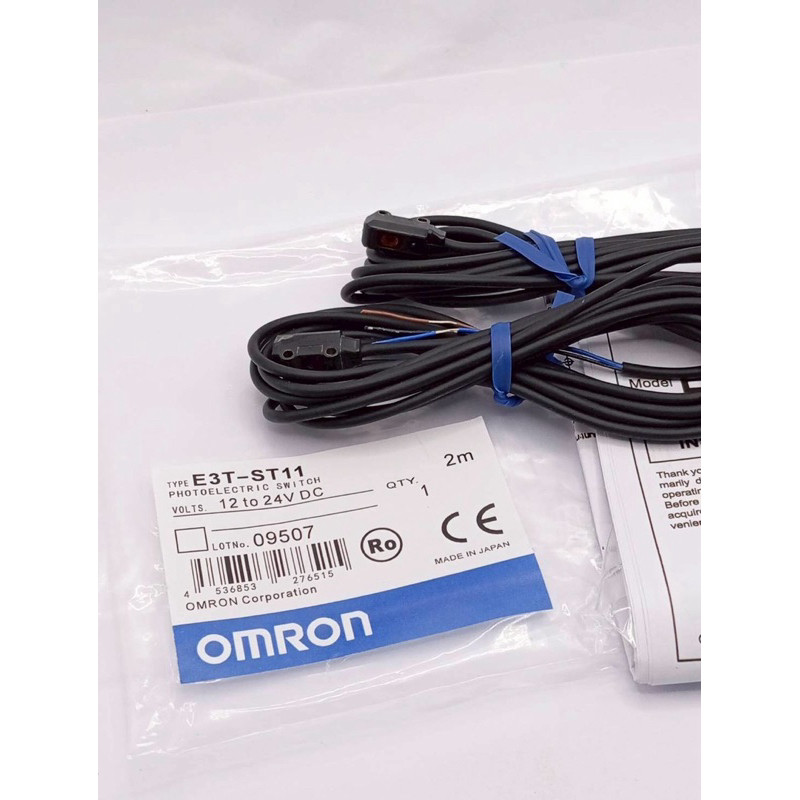 E3T-ST11 PHOTOELECTRIC SWITCH VOLTS. 12 to 24V DC LOTNo. 09507