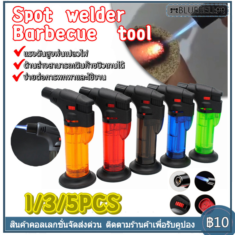 【COD】โคมไฟเชื้อเพลิงบิวเทน Windproof แบบรีฟิลได้ แคมป์ปิ้งกลางแจ้ง BBQ Kitchen โคมไฟเชื้อเพลิงบิวเทน Windproof แบบรีฟิล