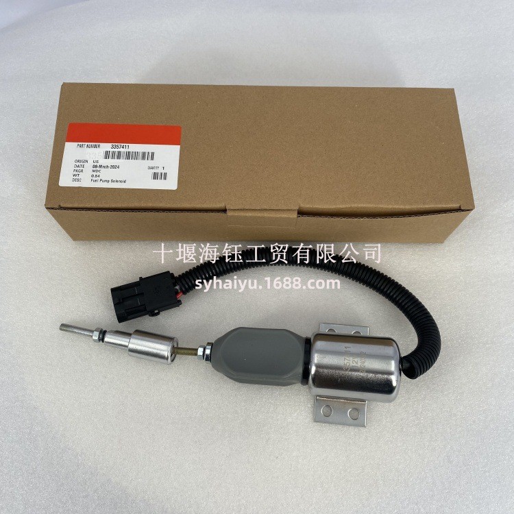 Comins 6B 6BT 6BT5.9 6BTA5.9 เครื่องยนต์ Flameout Switch/น้ํามัน-ปิดโซลินอยด์วาล์ว3357411