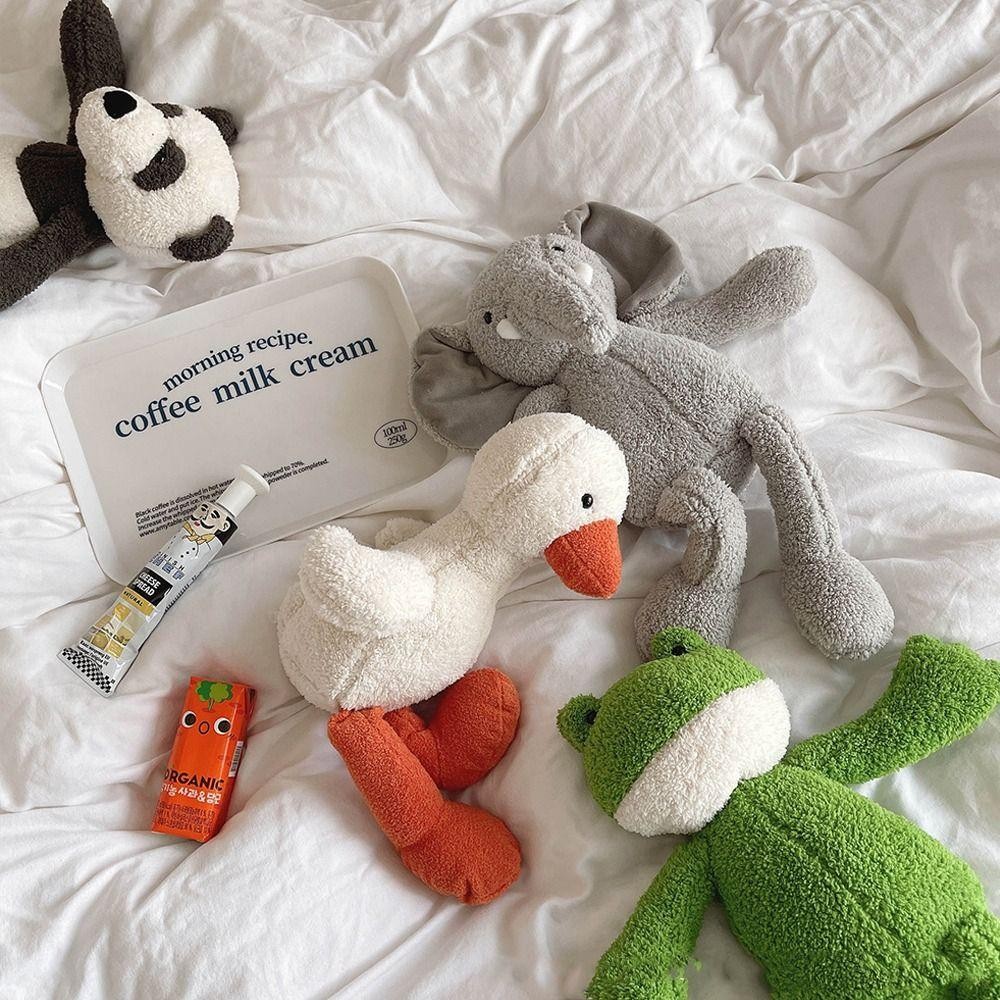 Ilonim ของเล่นตุ๊กตา, Chick Panda ตุ๊กตาสัตว์ Plushies, น่ารักช้าง 35 ซม.นอนการ์ตูนสัตว์สาว - รูปที่ 7