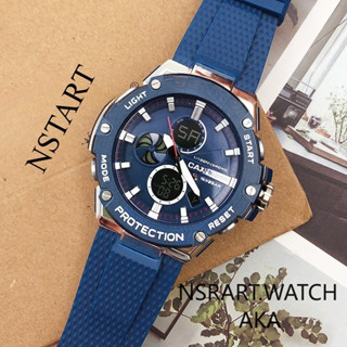 NSTART B2 นาฬิกาสปอร์ตกันน้ํากลางแจ้ง: การมองเห็นได้ในเวลากล…