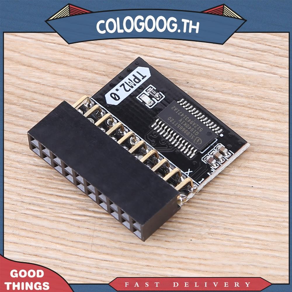 [colog.th] Tpm 2.0 โมดูลรักษาความปลอดภัยการเข้ารหัส 20 พินการ์ดเมนบอร์ด 4 GB สําหรับระบบ WIN11