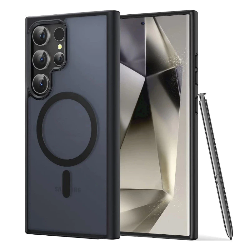 เคส แบบผิวด้าน for Samsung Galaxy S25 S24 Ultra S23 S22 S21 FE PLus A07 A17 A56 A16 A15 A54 A06 A55 A36 Magnetic Matte