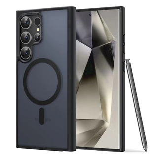 เคส แบบผิวด้าน for Samsung Galaxy S25 S24 Ultra S23 S22 S21 FE PLus A07 A17 A56 A16 A15 A54 A06 A55 A36 Magnetic Matte