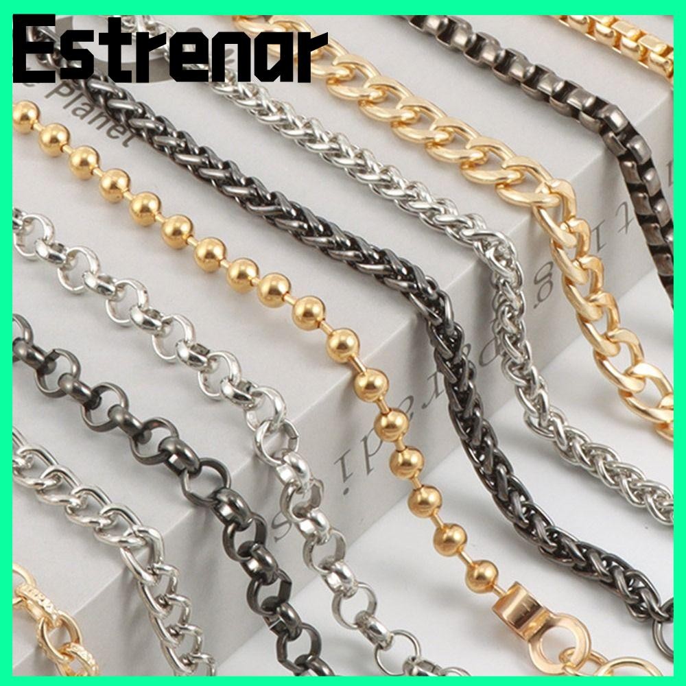 สายรัดกระเป๋าสะพาย ESTRENAR, กระเป๋าโซ่กระเป๋า 120 ซม., โซ่จับกระเป๋าถือโลหะ