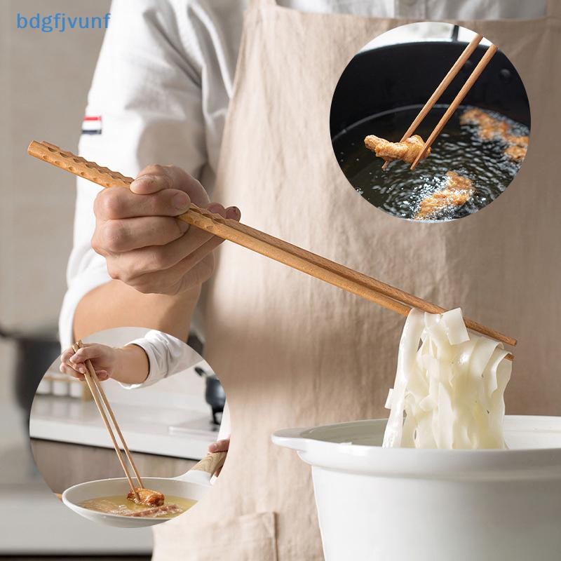 Bdgf ยาวพิเศษสับทอดสับขัด Beech ไม้ทําอาหารก๋วยเตี๋ยวลื่นสับครัวเครื่องมือทําอาหาร TH