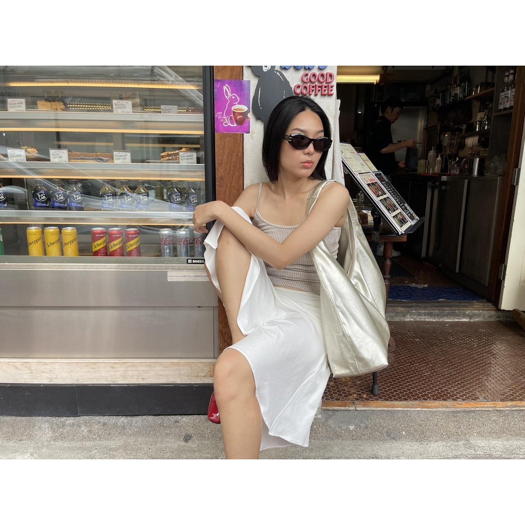 (The July Mansion) Giga Jersey Tote Bag กระเป๋าถือขนาดใหญ่