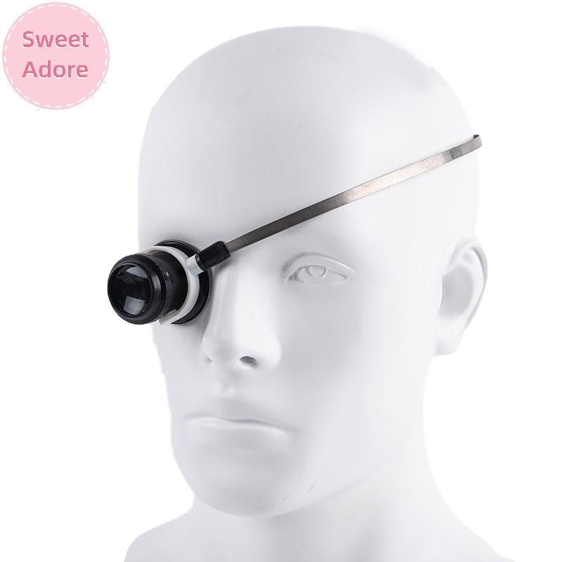 Sweetadore 5X Loupe แว่นขยายเลนส์สําหรับช่างซ่อมนาฬิกานาฬิกานาฬิกาซ่อมเครื่องมือแว่นขยาย TH