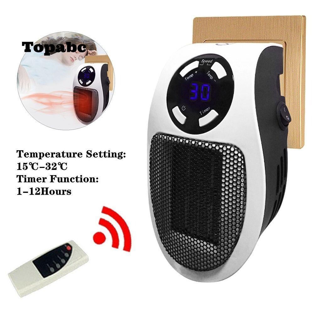 Top Handy Heater, เครื่องทําความร้อนไฟฟ้าขนาดเล็ก 500W, แบบพกพา PTC Multifunctional Safe Wall Warmer