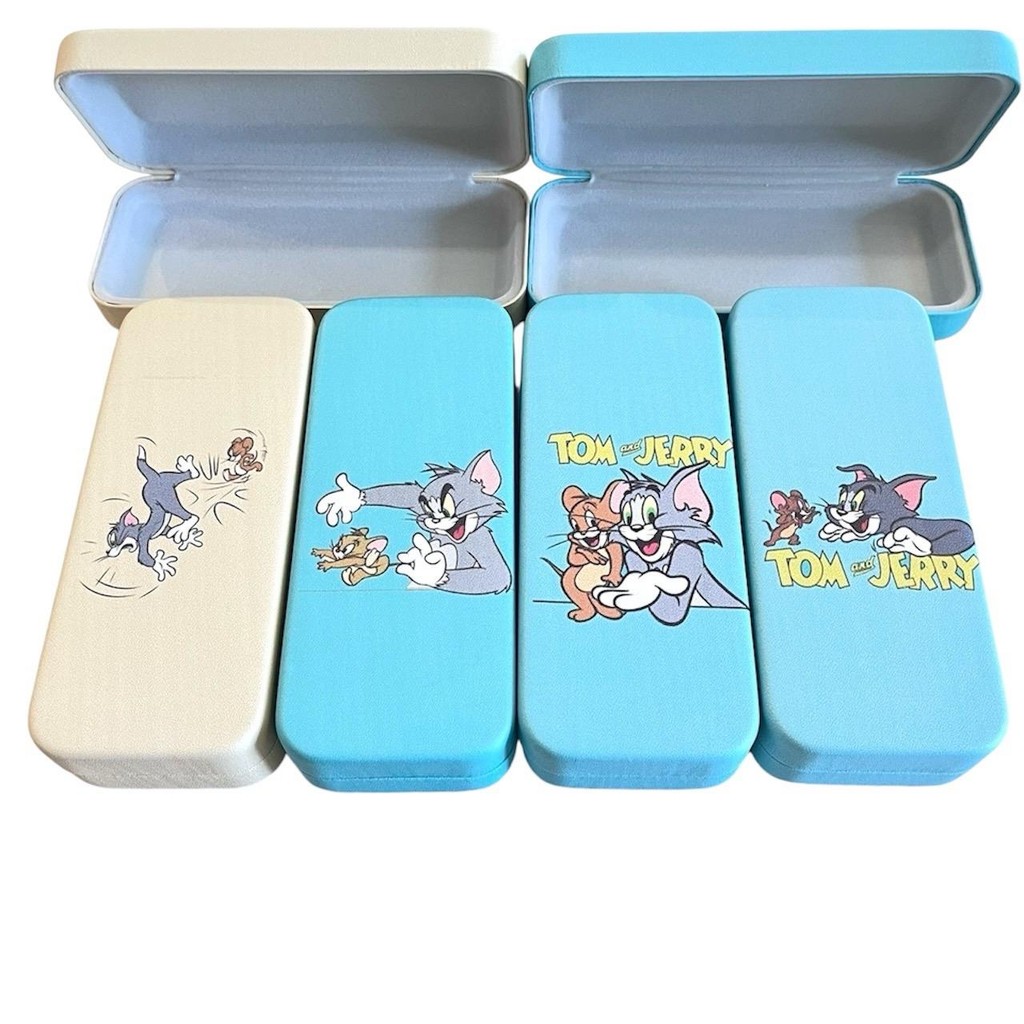 Glasses Box กล่องแว่นตาลายน่ารัก B101 ป้องกันฝุ่นละออง พกพาสะดวก ใช้งานระยะยาว