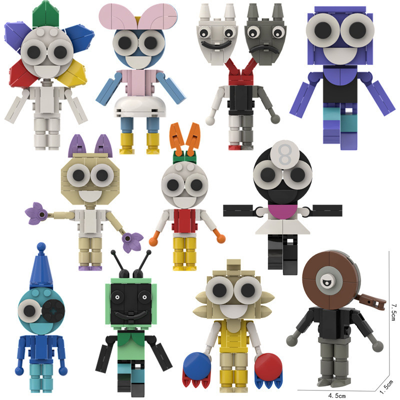 เกม Dandy's World assemble Building Blocks ของเล่น Xmas Children's Gift