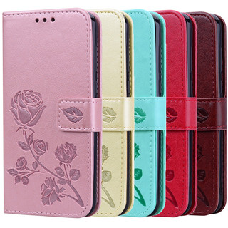 หรูหรา 3D Rose ดอกไม้เคสโทรศัพท์สําหรับ Samsung Galaxy A12 A22 A32 A42 A52 A52S A72 A13 A04S A33 A53 A73 A23 A14 A34 A54 A24 A04E M21 ฝาครอบกระเป๋าสตางค์หนัง