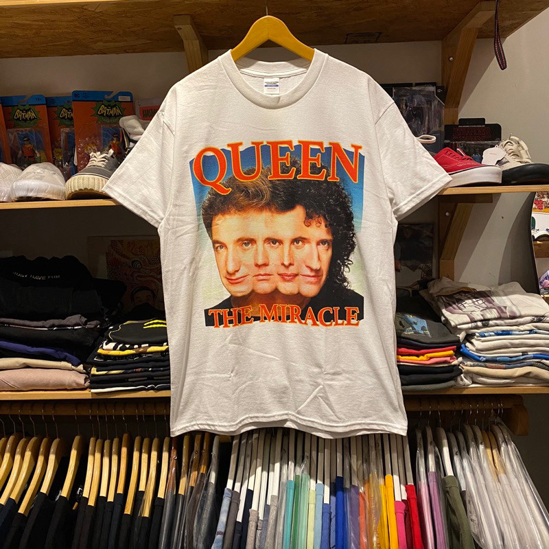 FTF QUEEN - THE MIRACLE 1989 TSHIRT WHITE tee