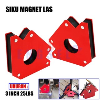Magnet Las Welding 3 Inch 25LBS Siku Magnet Las